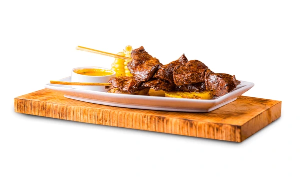 plato de Anticucho